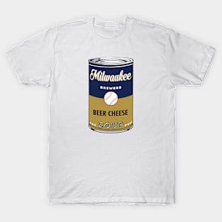 Milwaukee Brewers Soup Can T-Shirt